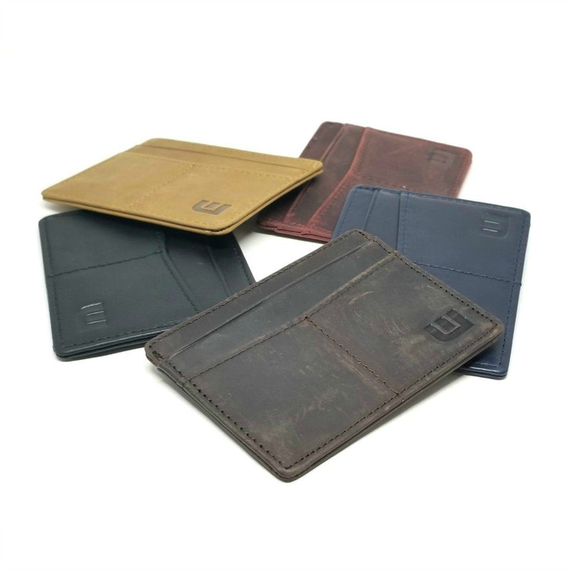 various colors leather card holders