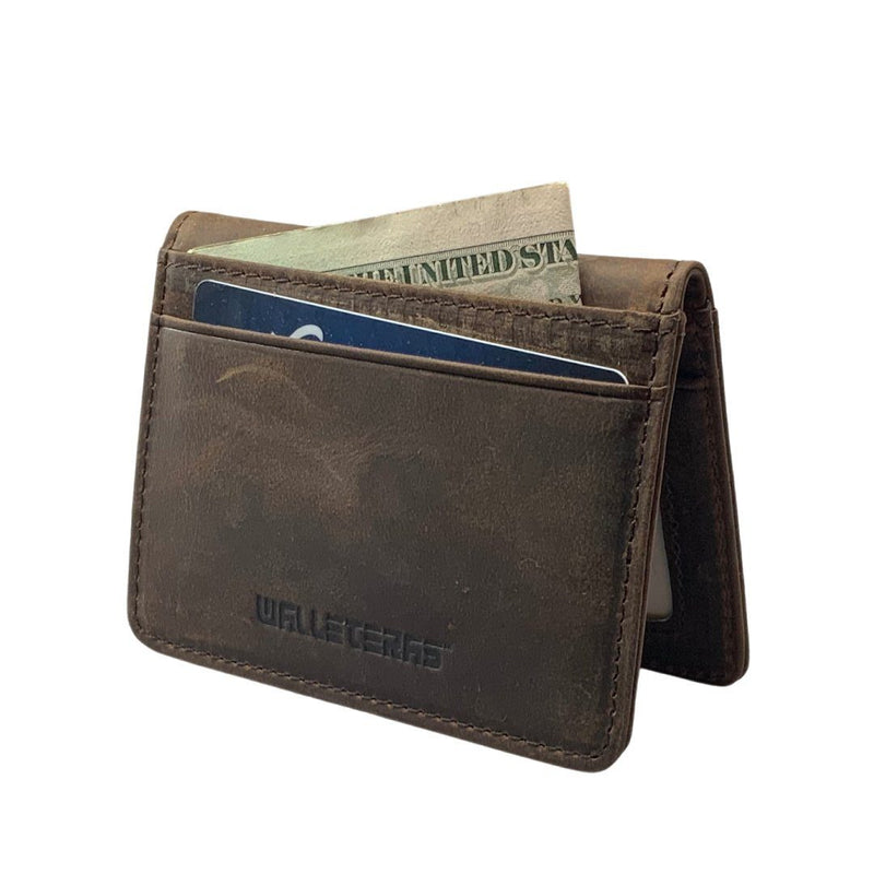 Front Pocket Wallet with RFID Protection and ID Window - S1 RFID BiFold Front Pocket Wallet WALLETERAS 