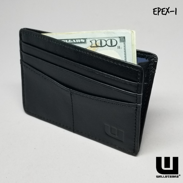 Slim Front Pocket Wallet with RFID Blocking - EPEX-1