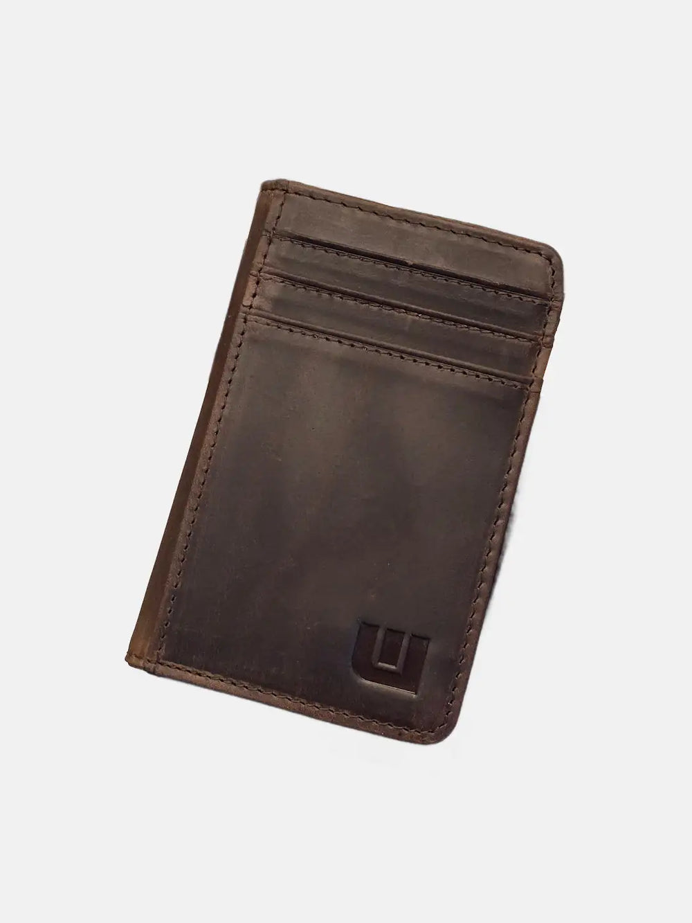 Front Pocket Wallet in Crazy Horse - 10 Slots, RFID - DE-T