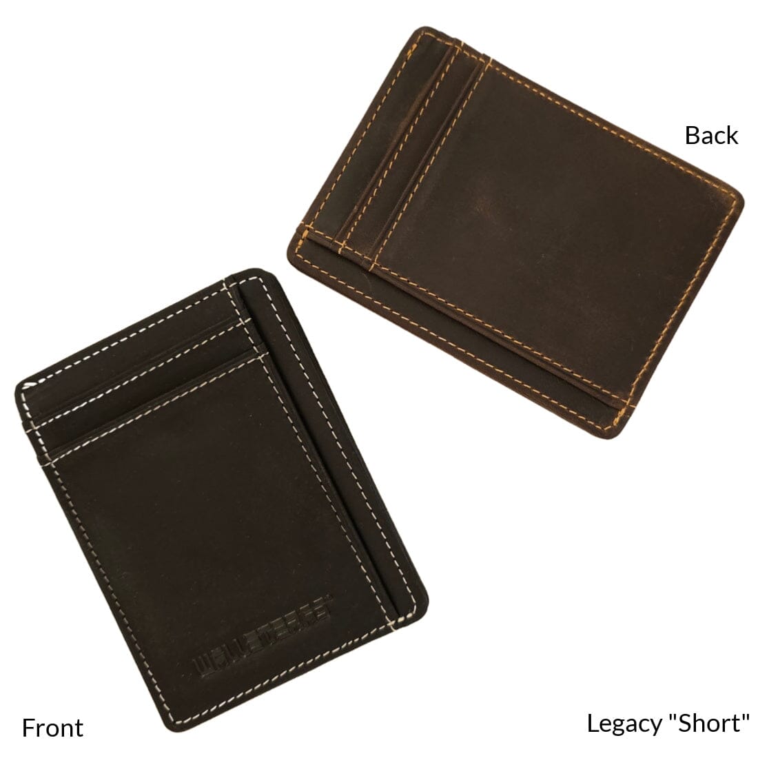 WALLETERAS® Leather Card Holders - Heritage Legacy Slim Credit Card Holders WALLETERAS 