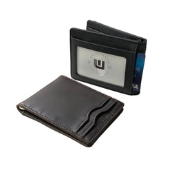 Blank RFID Blocking Metal Wallet with Money Clip