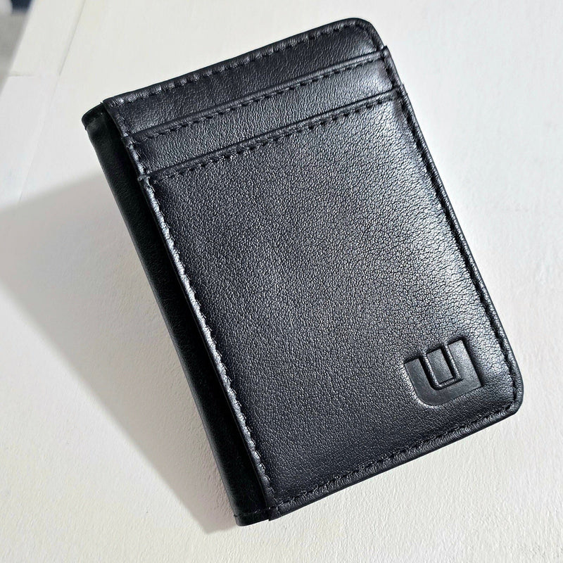 Front Pocket Wallet with RFID Protection and ID Window - S1 Front Pocket Wallet WALLETERAS 