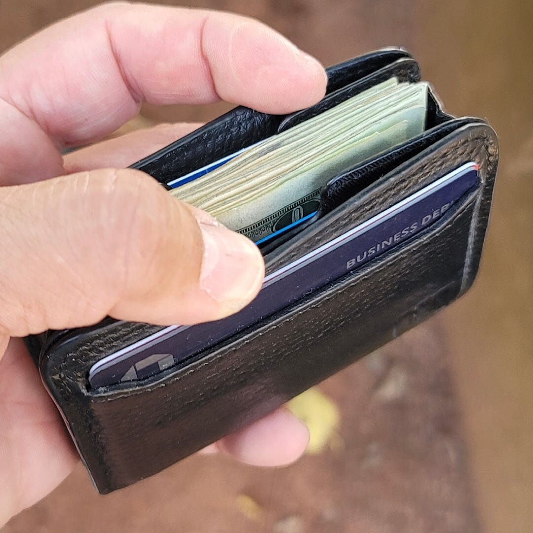 Minimalist Front Pocket Wallet - Swag Credit Card Holder WALLETERAS 