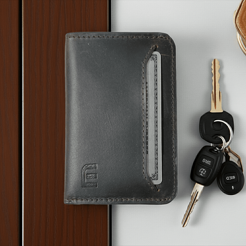 Minimalist Front Pocket Wallet - Swag Credit Card Holder WALLETERAS 