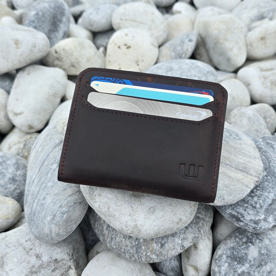 Minimalist Front Pocket Wallet - Swag Credit Card Holder WALLETERAS SWAG-T Coffee 