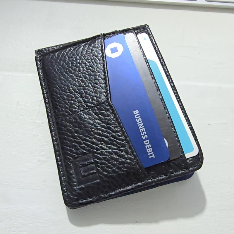 RFID Front Pocket Wallet with ID Window - Espresso Cash | WALLETERAS