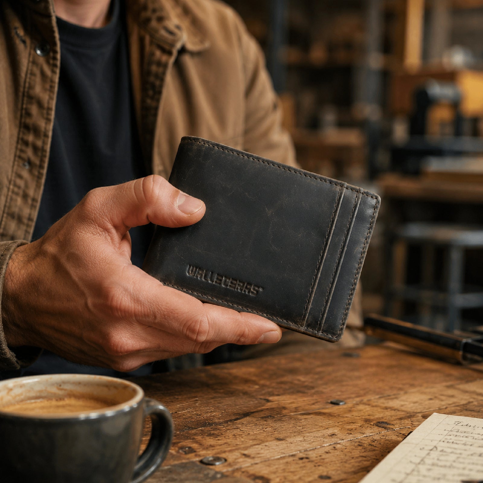 Crazy Horse Leather RFID High Capacity Bifold – WALLETERAS