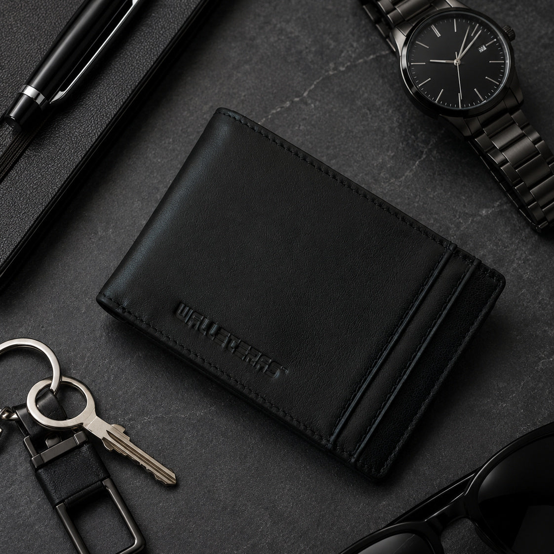 High Capacity Bifold (RFID + ID) | Preferet Black | WALLETERAS®