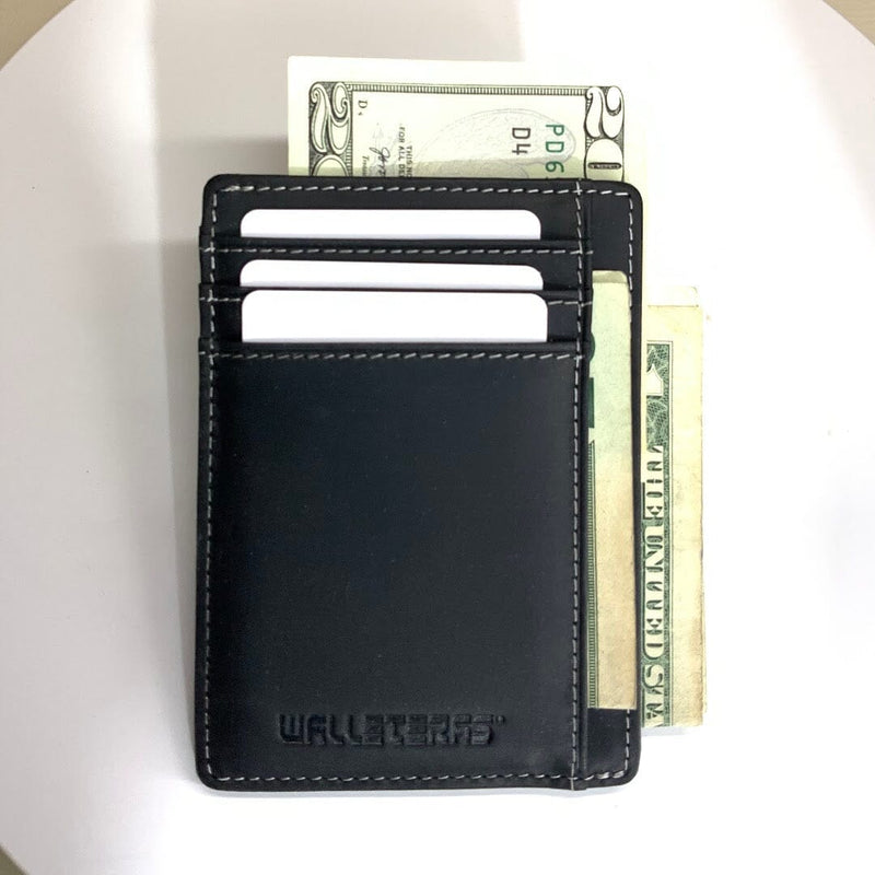 WALLETERAS® Leather Card Holders - Heritage Legacy Slim Credit Card Holders WALLETERAS 