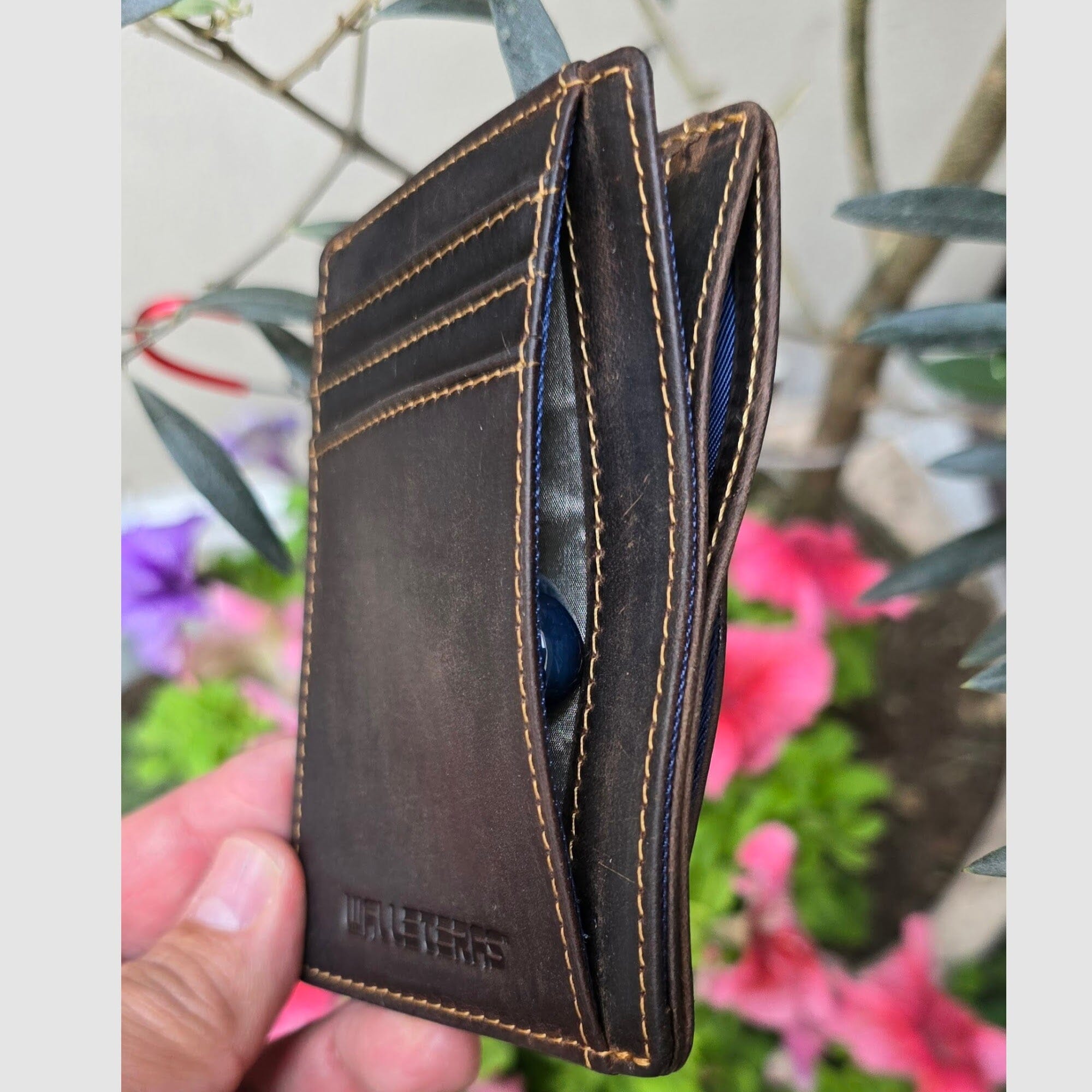 WALLETERAS® Leather Card Holders - Heritage Legacy Slim Credit Card Holders WALLETERAS 