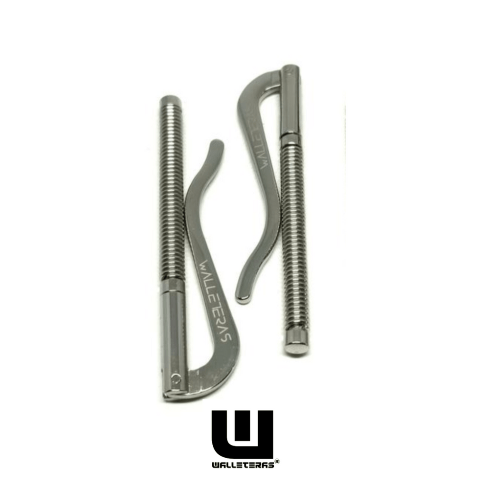 Stainless Steel Money Clip Replacement - Spring Loaded | WALLETERAS