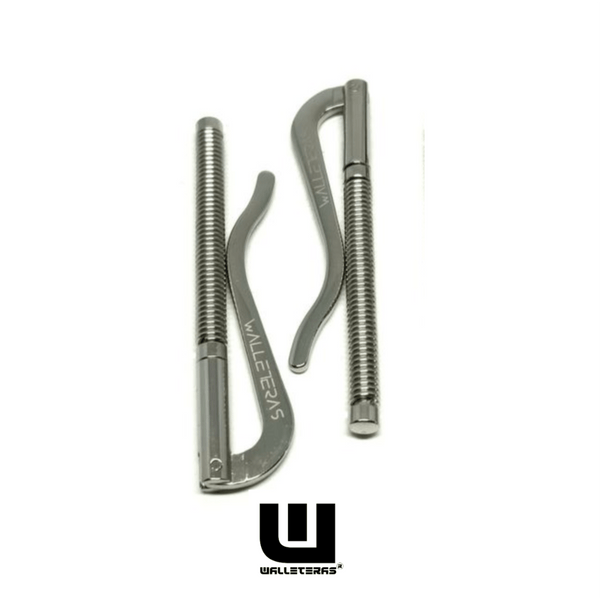 Stainless Steel Spring Loaded Clip by Walleteras Accessories Walleteras 