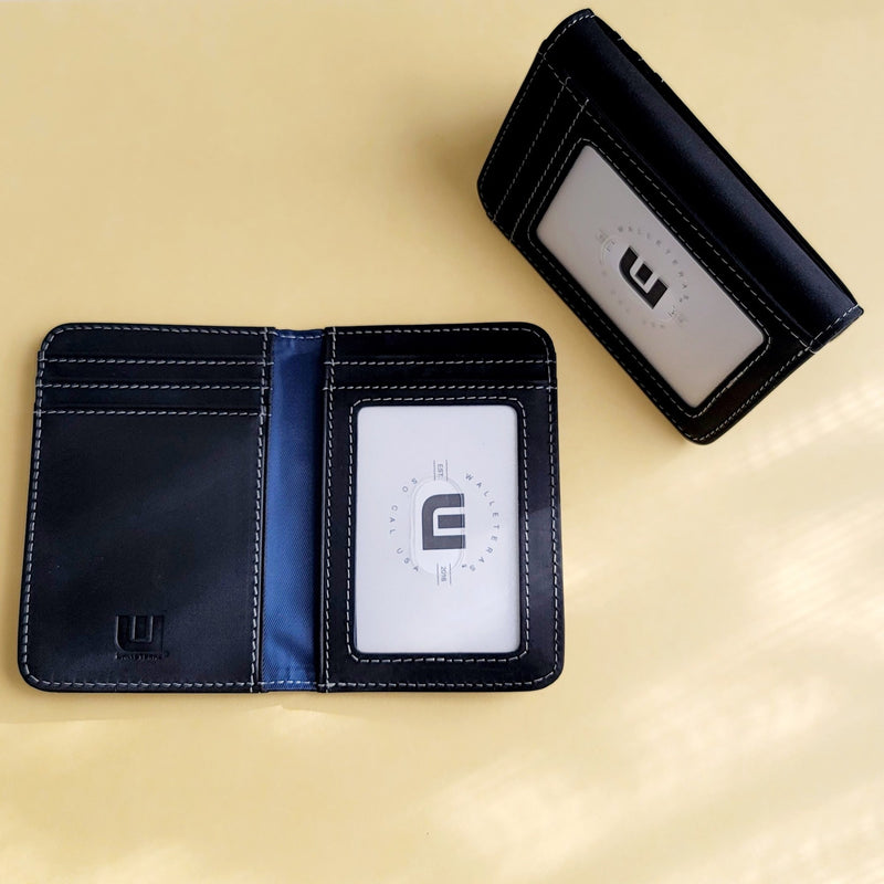 WALLETERAS Men's Wallet w/ 2 ID Windows - Heritage T2 Front Pocket Wallet WALLETERAS 