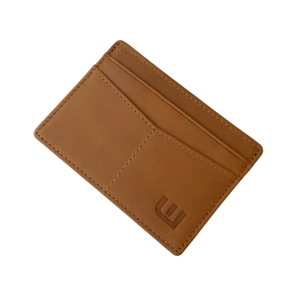 RFID Minimalist Front Pocket Wallet / Credit Card Holder with ID Window - Espresso "M"