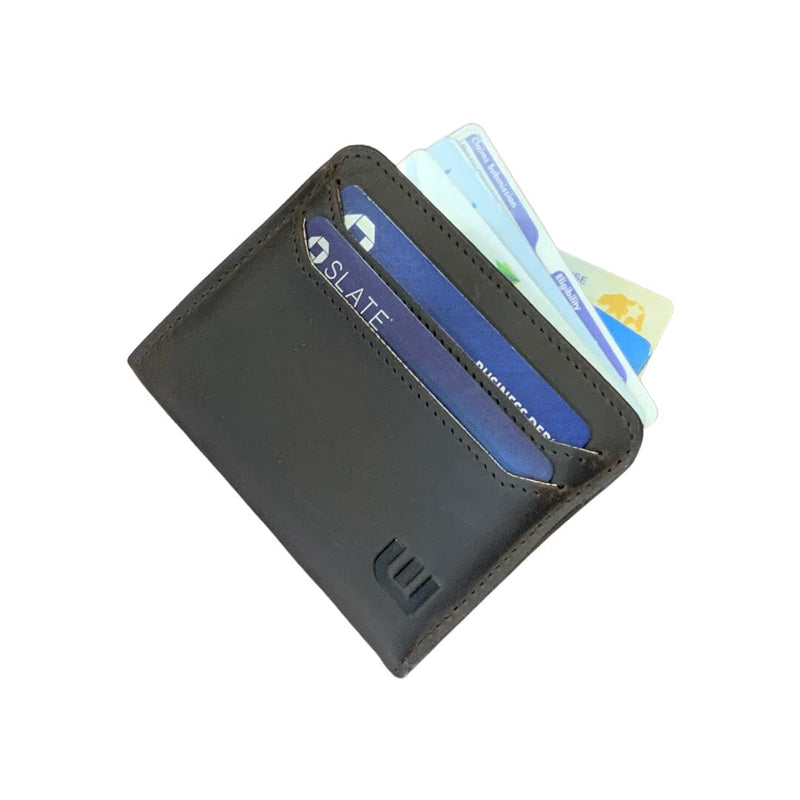 Minimalist Front Pocket Wallet - Swag Credit Card Holder WALLETERAS SWAG-T Coffee 