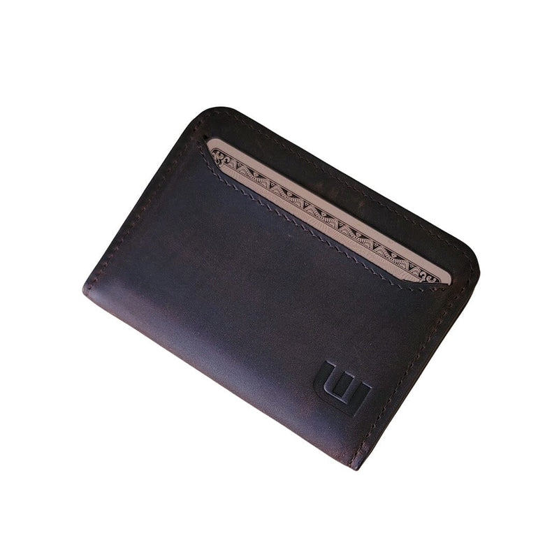 Minimalist Front Pocket Wallet - Swag Credit Card Holder WALLETERAS SWAG Coffee 
