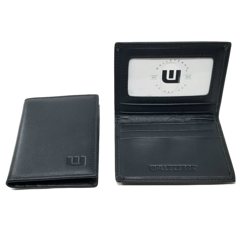 ID wallet in black color inside view 