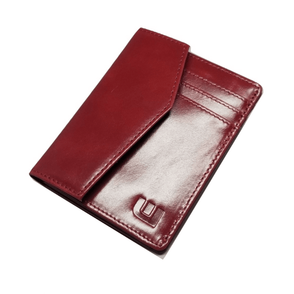 Leather Wallet For Women / Red Leather Wallet WALLETERAS 