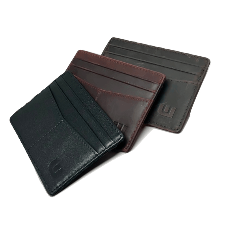 RFID Front Pocket Wallet / Card Holder with ID Window - Espresso "Plus" Credit Card Holders WALLETERAS 