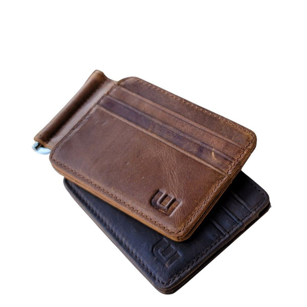 Front Pocket Wallet and Credit Card Holder with Money Clip - MC12 Money Clip WALLETERAS 