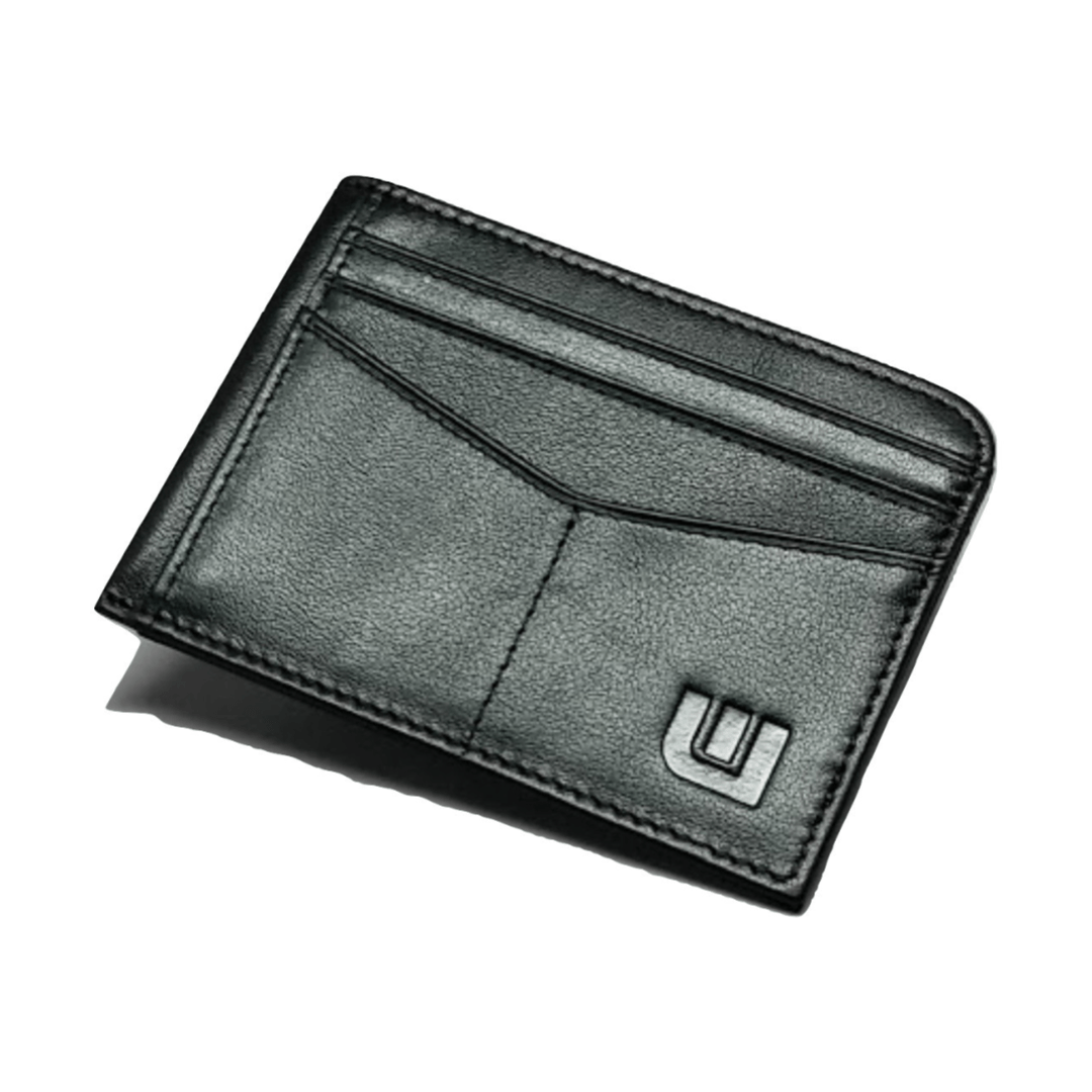 Black Card Holder with ID window